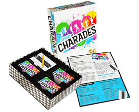 The GAME CHEF Speed Charades scorepad supports clear scoring during heated rounds.