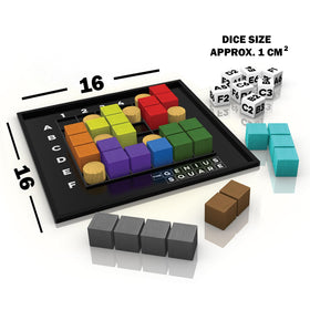 Unbox, learn quickly, and enjoy a race to solve in shared or solo play