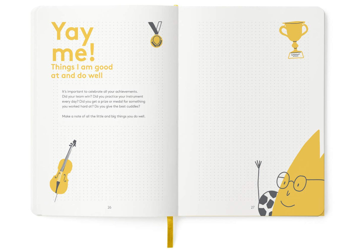 The HappyMe Journal family-reading moment shows bonding over gratitude and kindness.