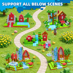 The Household Best THB forest theme patterns booklet inspires storytelling during construction