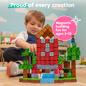 The Household Best THB STEM educational toy sparks curiosity through magnet-based construction