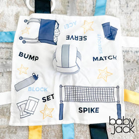 The Learning Lovey gift-ready design makes a thoughtful baby shower gift