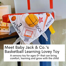 The Learning Lovey stroller-clip-bpa-free emphasizes safe, easy attachment during outings