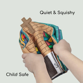 The Little Rose Shop book is easy to clean and care for between uses.
