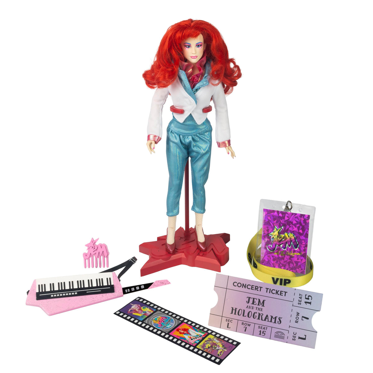 The Loyal Subjects Kimber stage stand with play-ready music enhances display and storytelling
