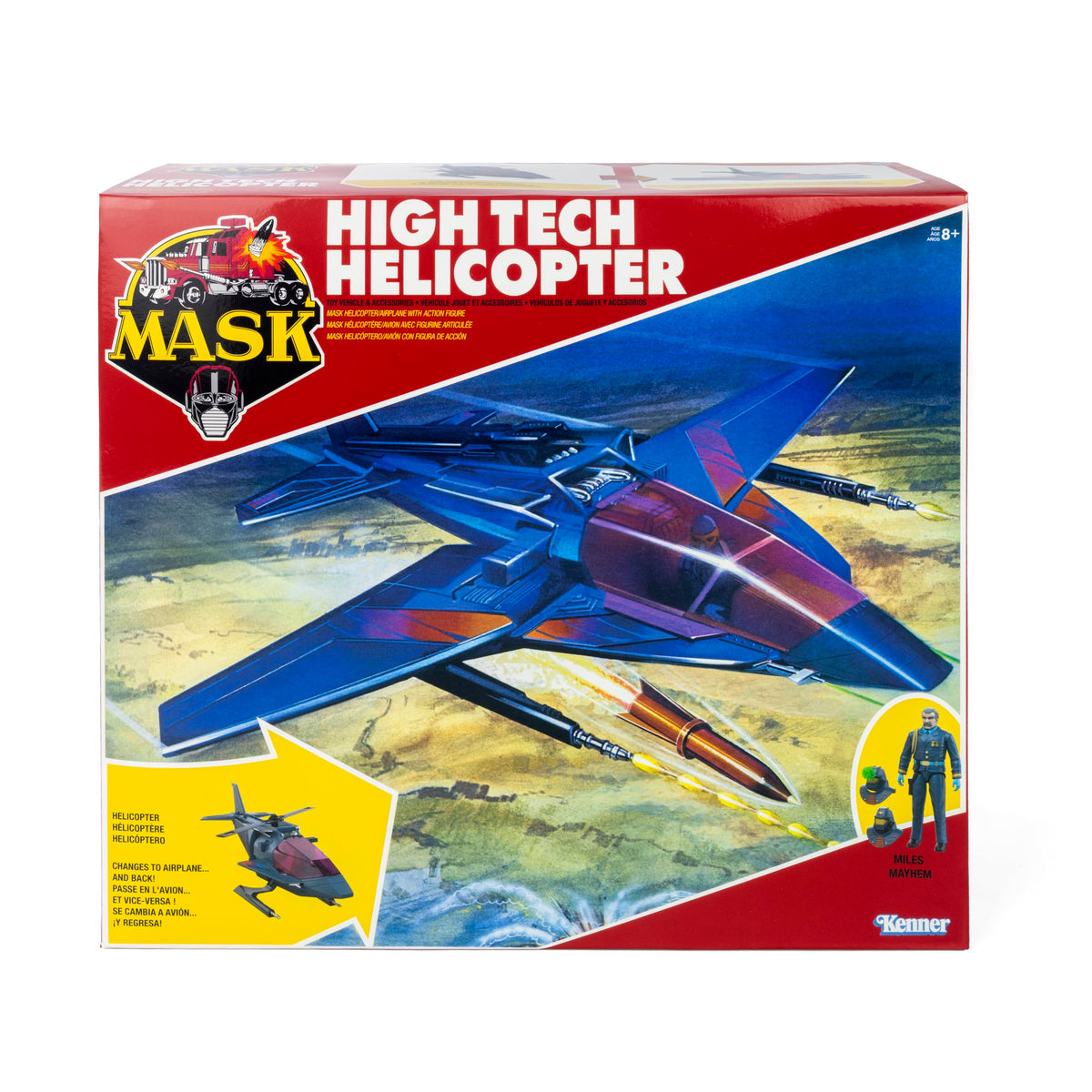 The Loyal Subjects M.A.S.K. cockpit details provide authentic immersion and display-ready presentation.