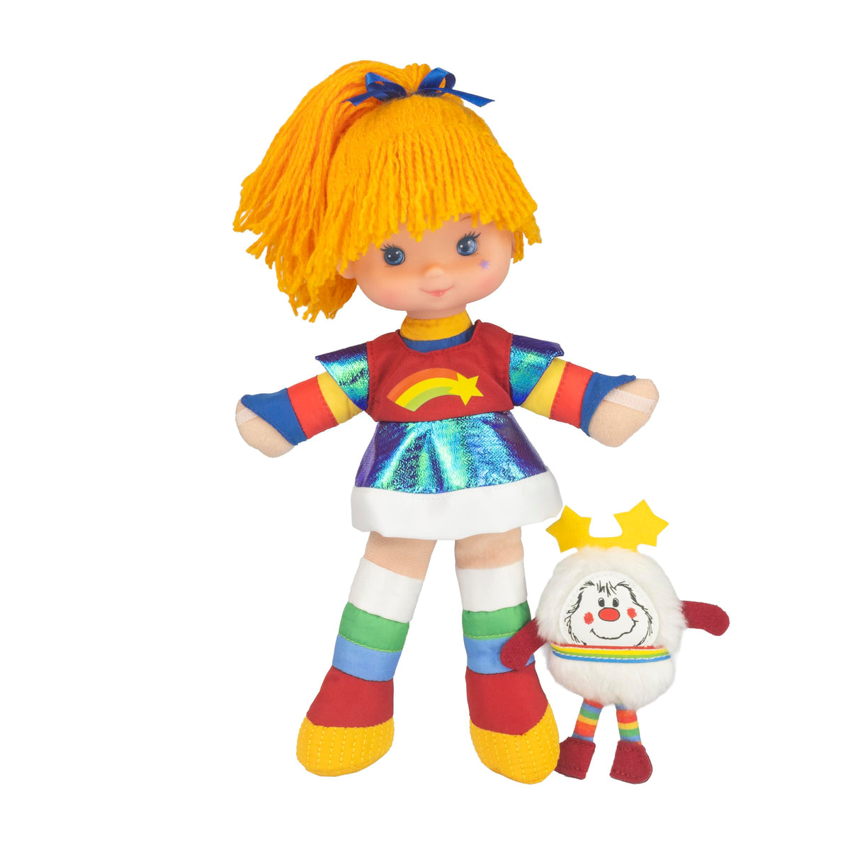 The Loyal Subjects Rainbow Brite doll front view with colorful outfit, ideal for display