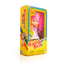 The Loyal Subjects Tickled Pink doll outfit details highlight bright colors for imaginative storytelling.