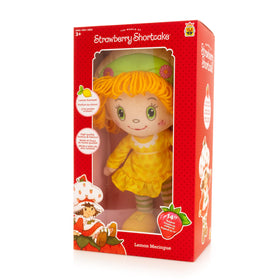 The Loyal Subjects Lemon Meringue ragdoll close-up on bright green eyes for nostalgic charm