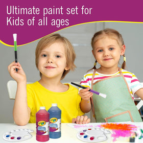 The Mega Deals painting on canvas with vivid pigments and smooth flow