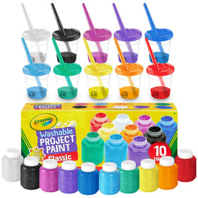 The Mega Deals Kids Painting Set with vibrant paints for color exploration.