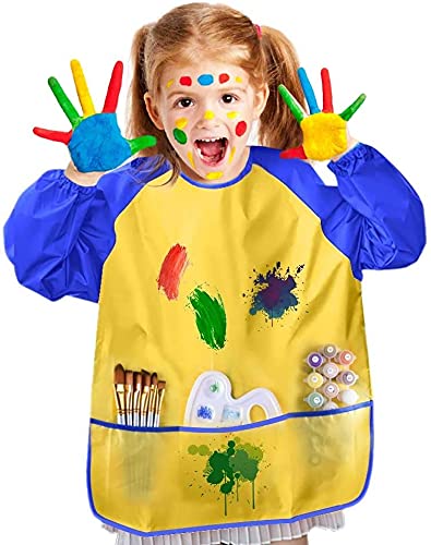 The Mega Deals Kids Painting Set washable paint tubes for easy cleanup.