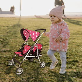 The New York Doll Collection dimensions are 13x25x20 inches for small spaces.