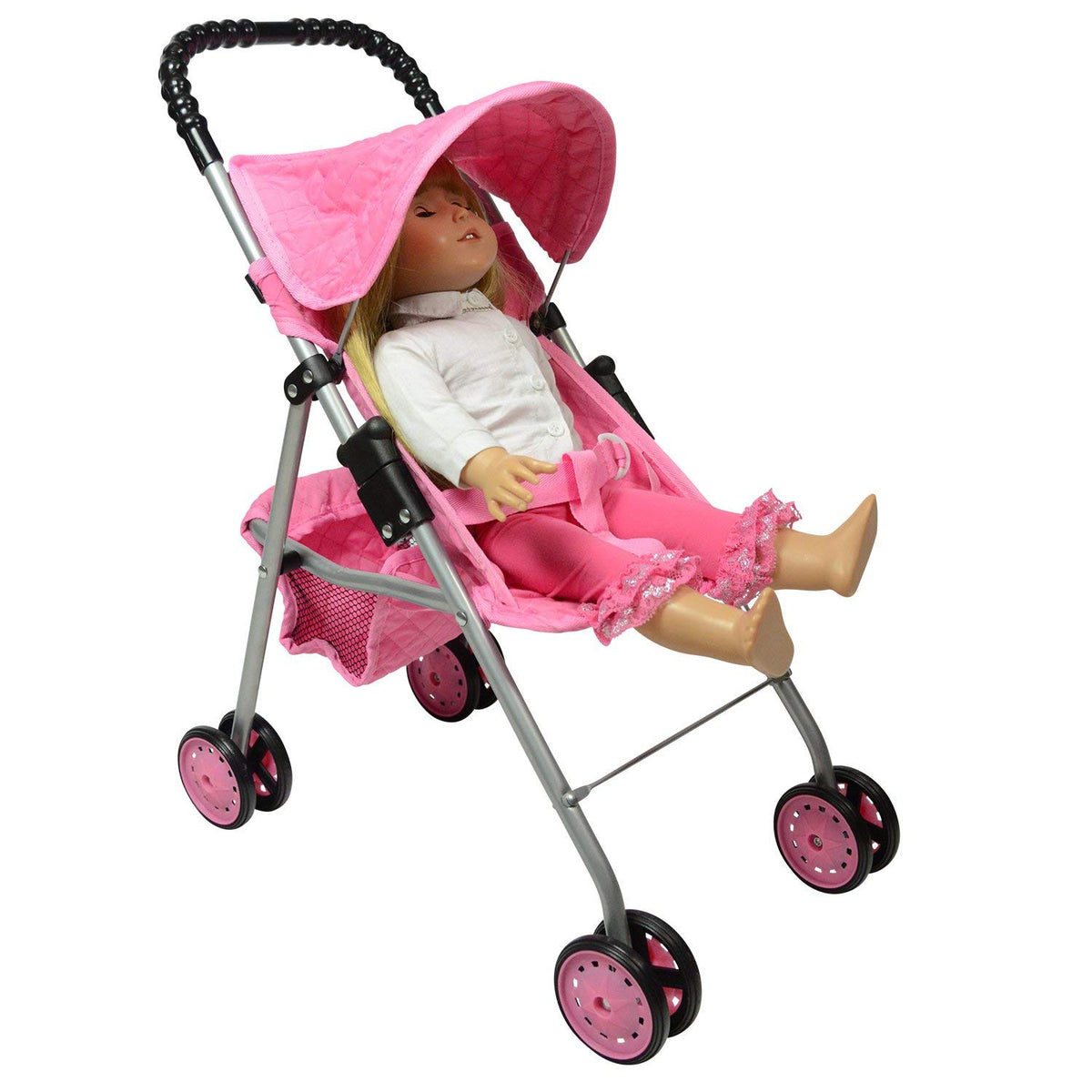 The New York Doll Collection double-stitched design adds durability for active play.