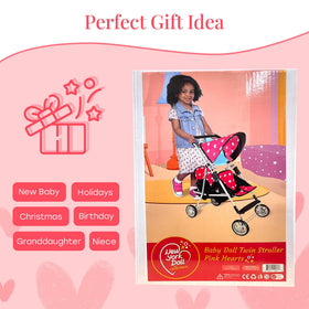 The New York Doll Collection large canopy protects dolls from sun during play.