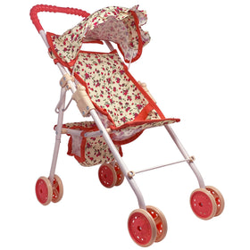 The New York Doll Collection My First Baby Doll Stroller ready for outdoor push adventures.