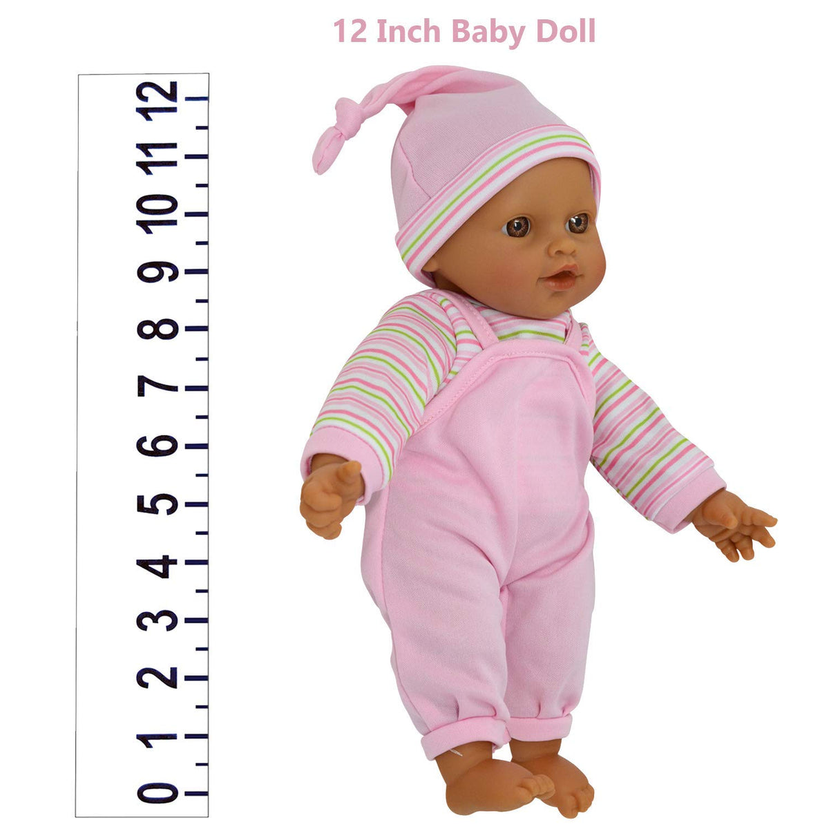 The New York Doll Collection soft-body dolls invite cuddly, lifelike tactile play.