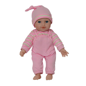 The New York Doll Collection twins feature a soft vinyl body for gentle hugs.