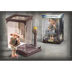 The Noble Collection Dobby figurine close-up shows intricate detailing and textures.