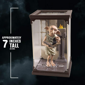 The Noble Collection Dobby packaging showcases official licensing and collectible appeal.
