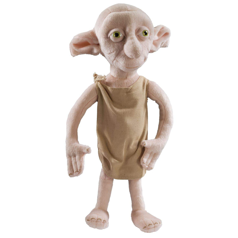 The Noble Collection Dobby Plush full-body view for display.