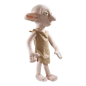 The Noble Collection Dobby Plush poseable design allows sitting or standing.