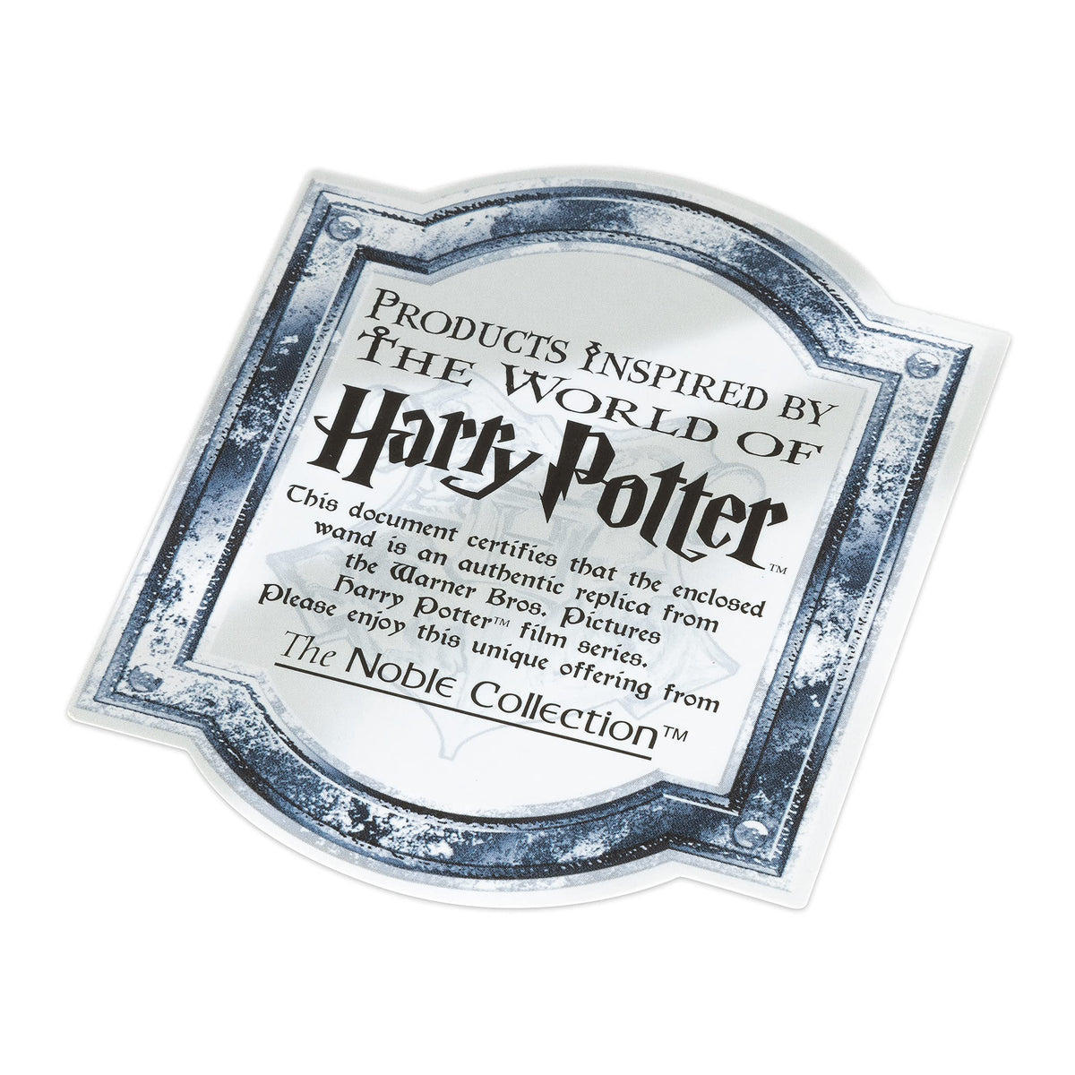 Opened wand box reveals the collectible wand presentation.