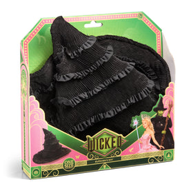 The Noble Collection Elphaba Hat textured fabric closeup highlights quality craftsmanship for pretend play.