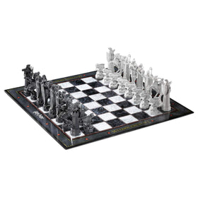 The Noble Collection Harry Potter Wizard Chess Set pieces in lifelike style for immersive gameplay