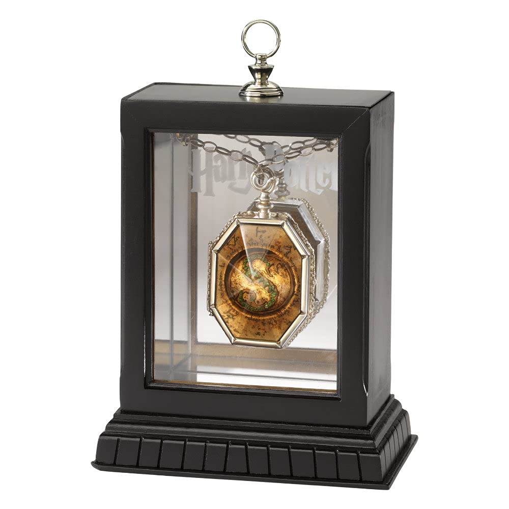 Horcrux Locket antique prop finish by The Noble Collection.