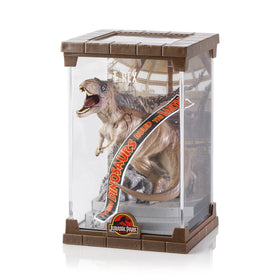 The Noble Collection Jurassic Park Tyrannosaurus Rex sculpt detail highlights lifelike texture