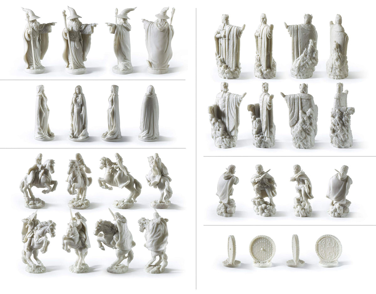 The Noble Collection Galadriel chess piece, elegant hero piece for display and play.