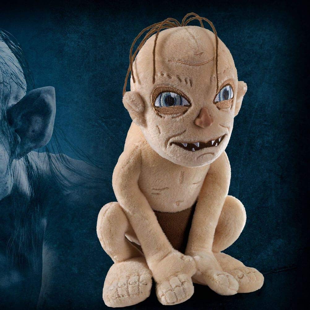 The Noble Collection Gollum plush side profile for collectors