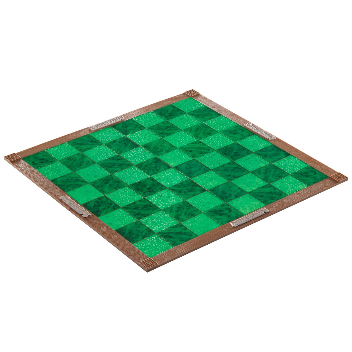 The Noble Collection Minecraft Chess Set four interlocking quadrants for easy storage