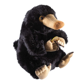 The Noble Collection Niffler Plush front view for shelf display.