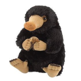 The Noble Collection Niffler Plush official replica for display.