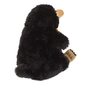 The Noble Collection Niffler Plush Warner Bros licensed badge visible.