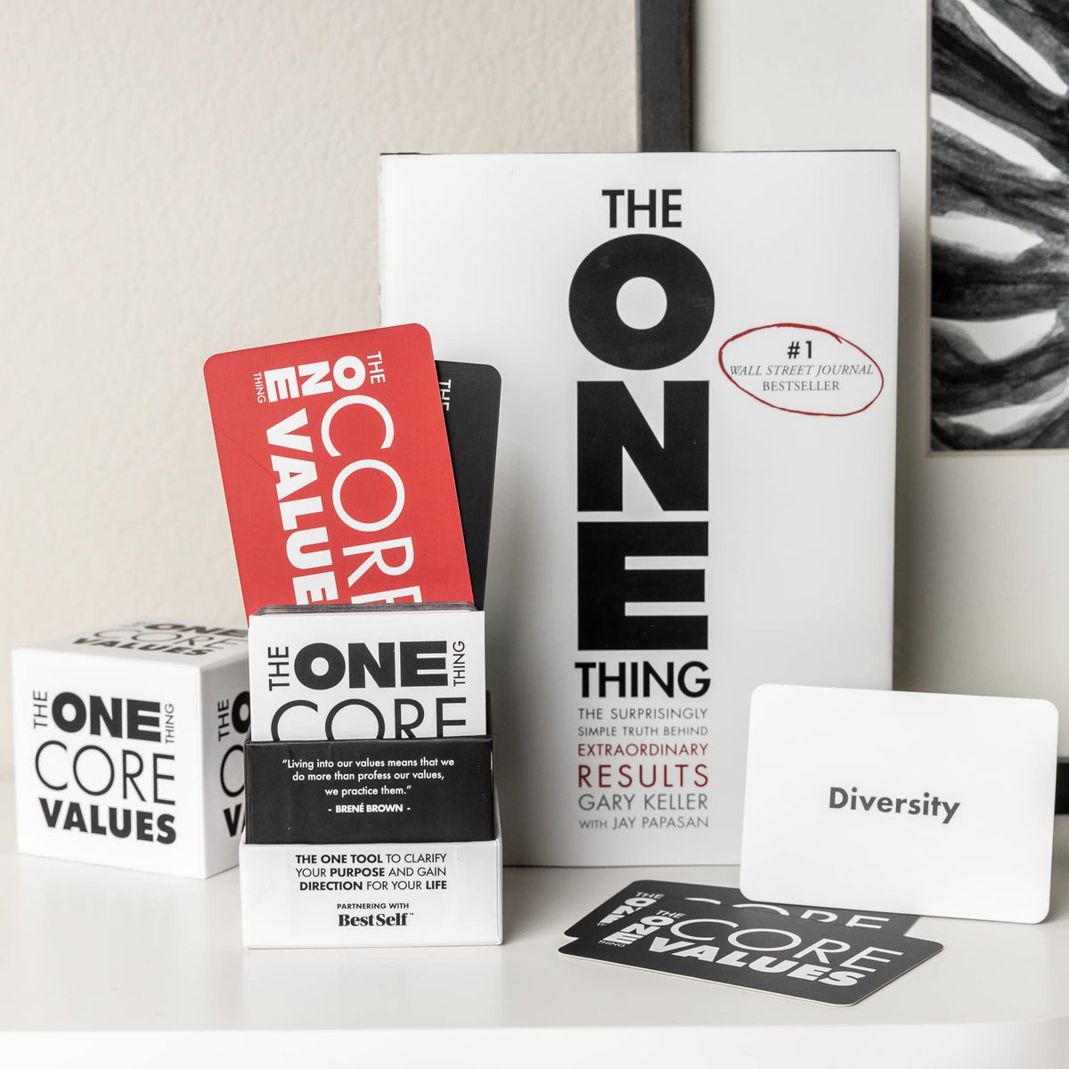 The ONE Thing family-friendly gift sparks conversations and shared insights.