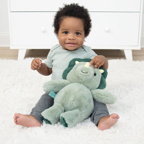 Ideal gift-ready dino from The Peanutshell for baby showers and birthdays.