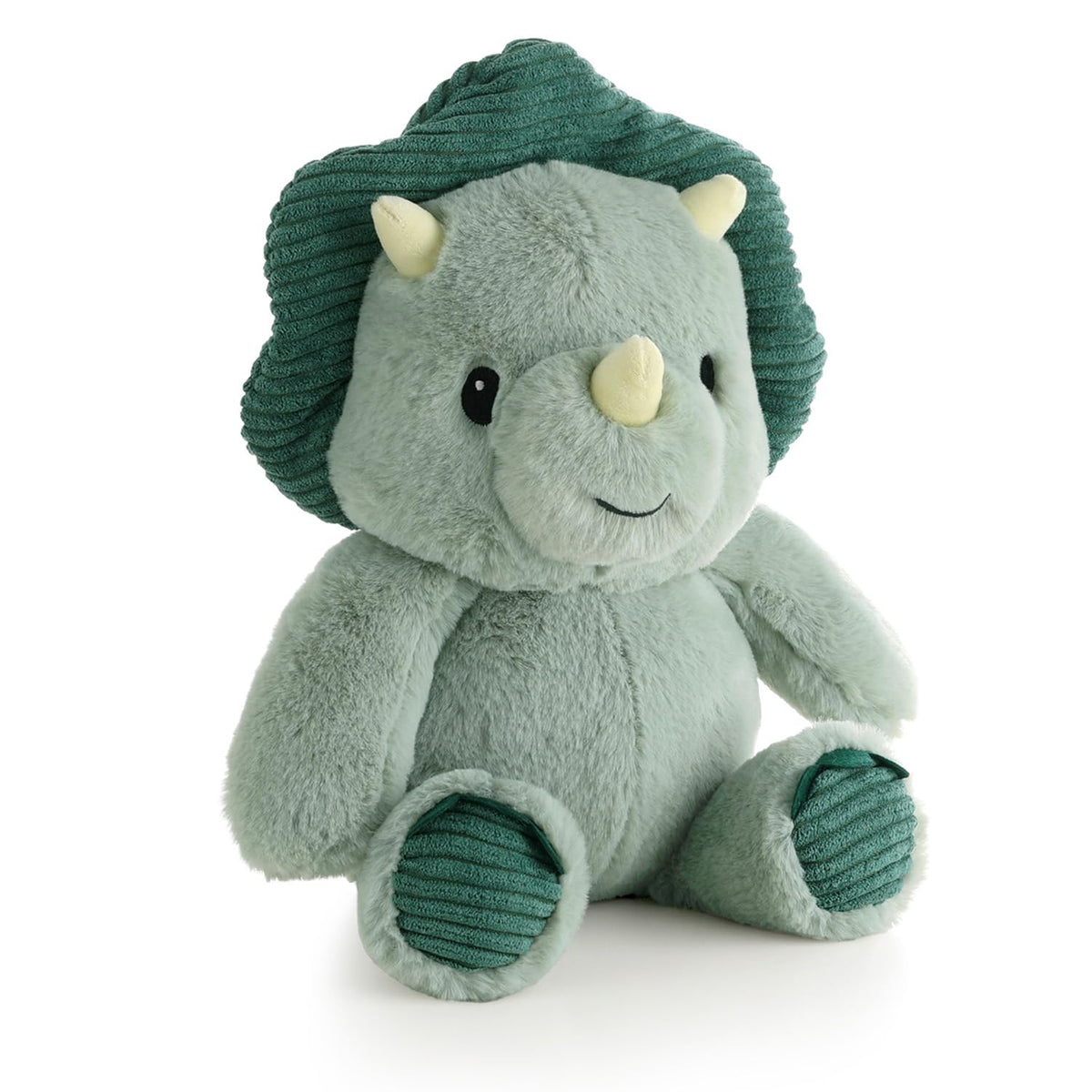 The Peanutshell Ace plush dinosaur, 10-inch cuddle buddy for baby comfort.