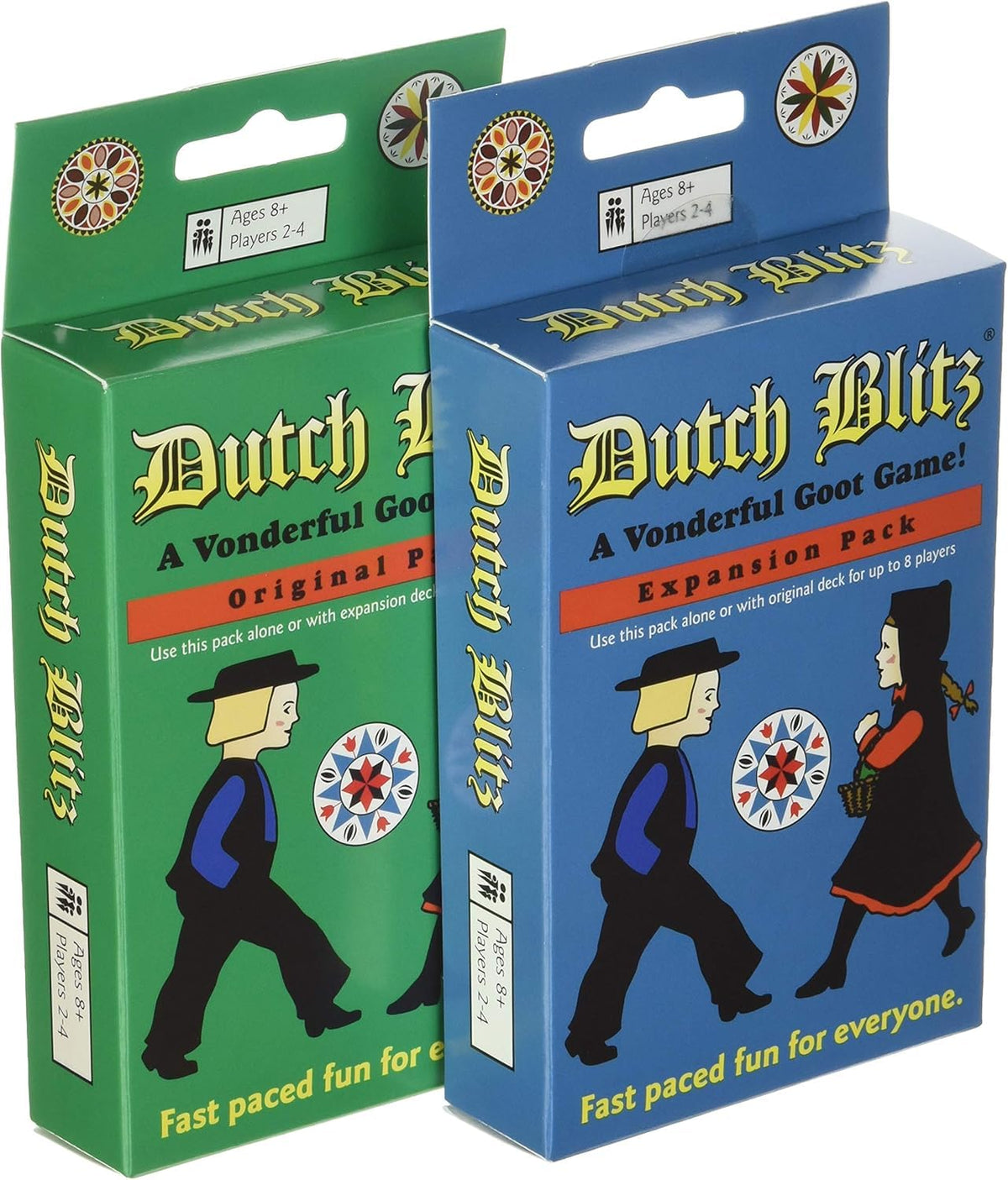 The Perfect Pair Dutch Blitz expansion pack adds new colors and challenge