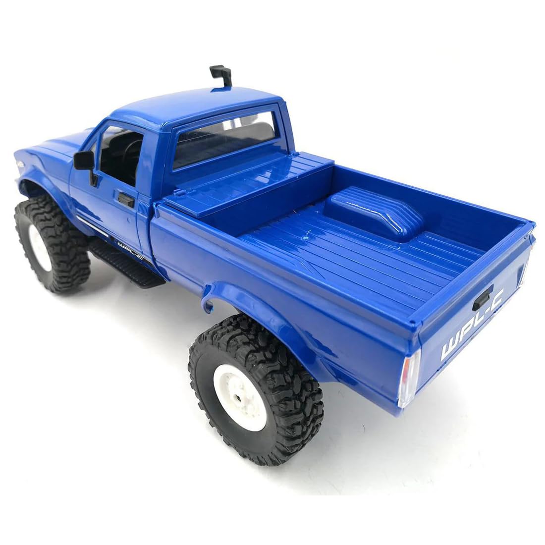 The Perseids RC Rock Crawler side view highlighting 4x4 performance