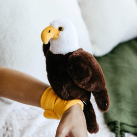 The Petting Zoo bald eagle plush toy with realistic detail for imaginative wildlife play