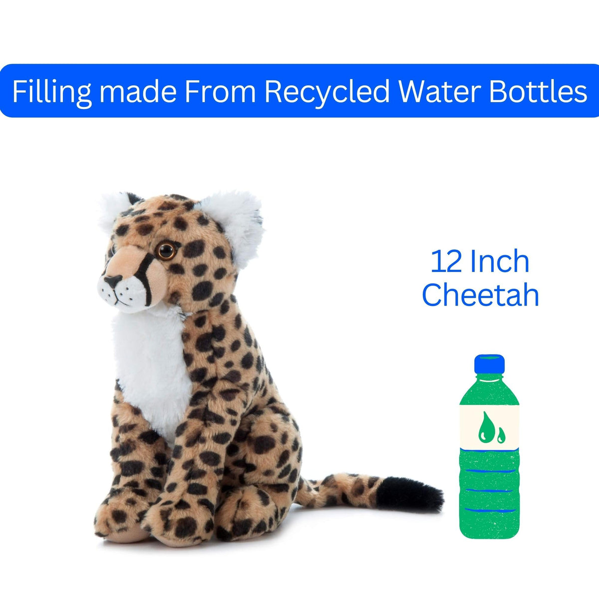 The Petting Zoo cheetah plush Wild Onez series favorite for imaginative play.