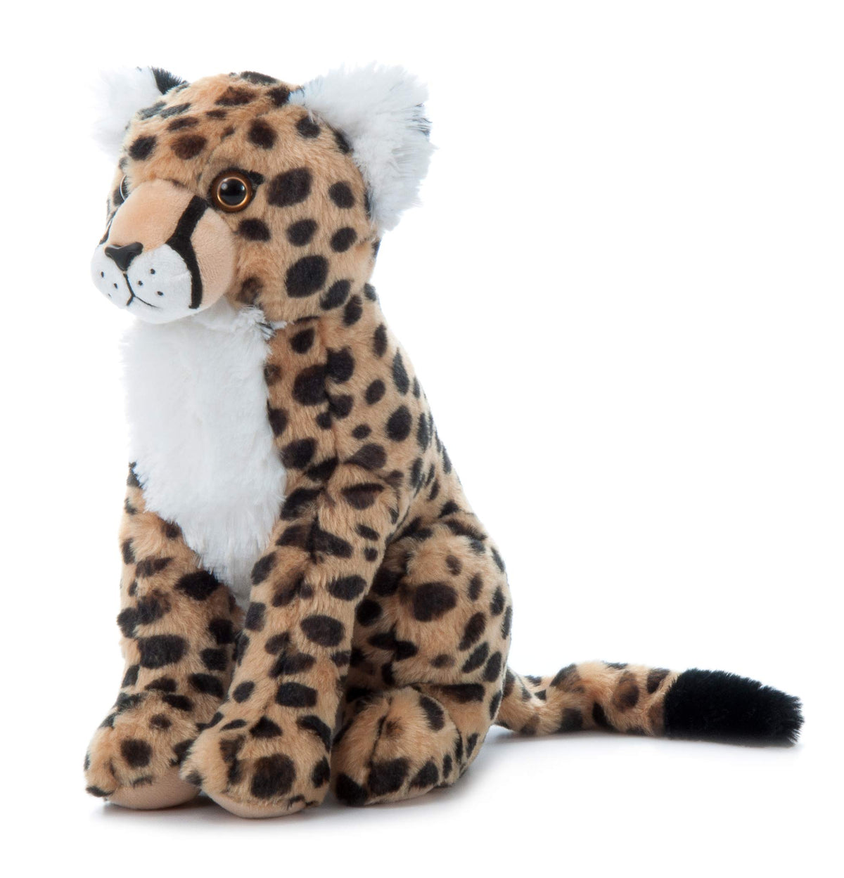 The Petting Zoo cheetah stuffed animal, 12-inch plush, soft for cuddling and pretend play.