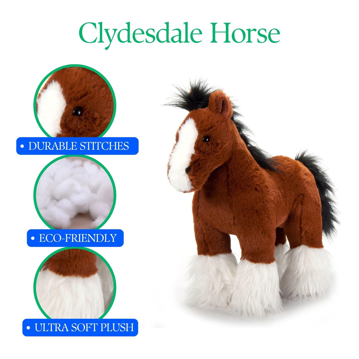 The Petting Zoo plush displayed for bedtime routines offers comforting companion vibes.