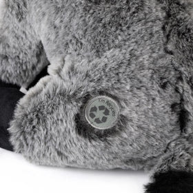 The Petting Zoo donkey plush colorful body enhances playtime.