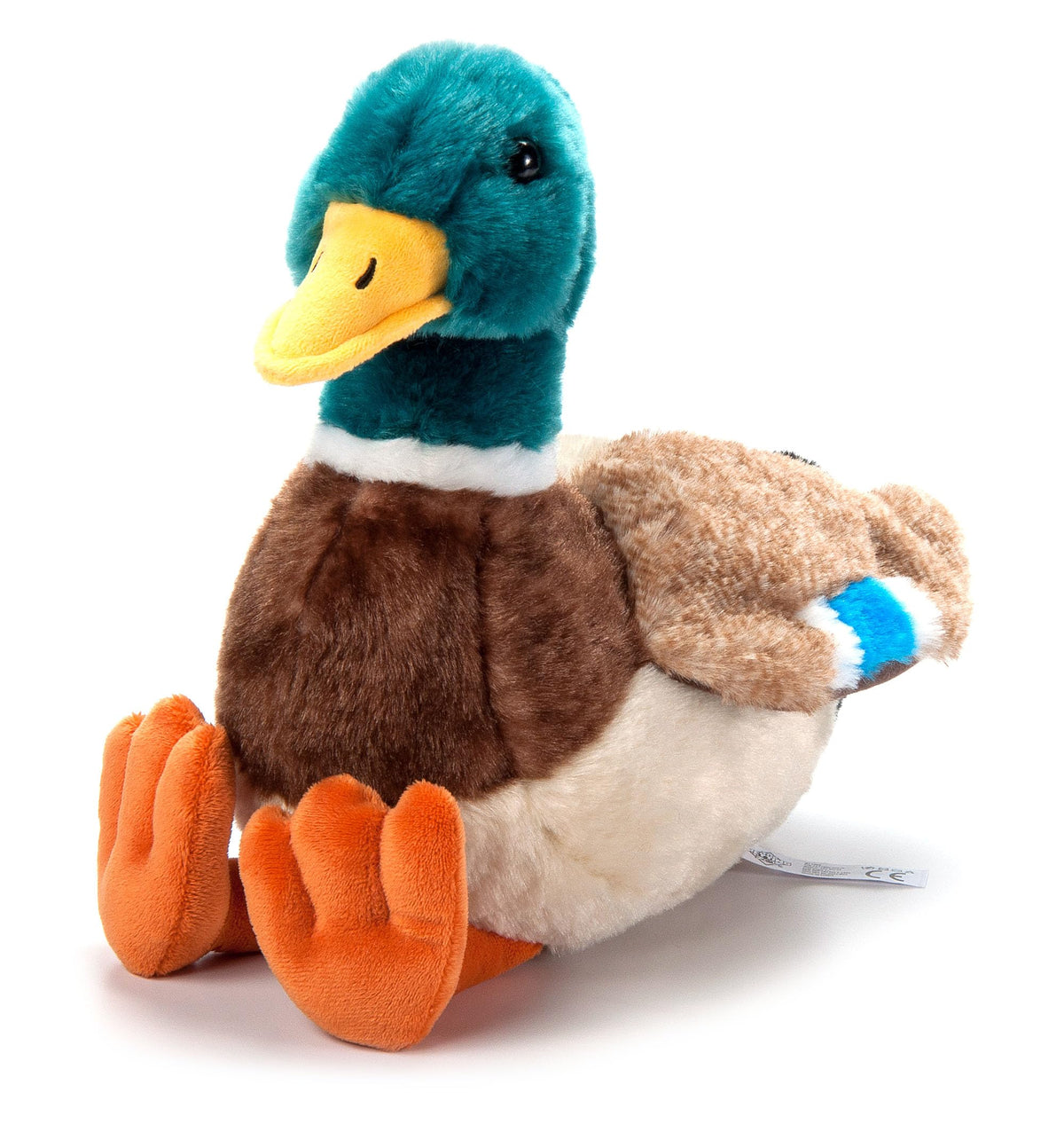 The Petting Zoo duck plushie face closeup, inviting cuddles for kids.