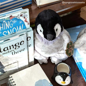 The Petting Zoo Penguin Chick outstretched fins for imaginative play