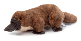 The Petting Zoo platypus plushie with lifelike bill for imaginative play.